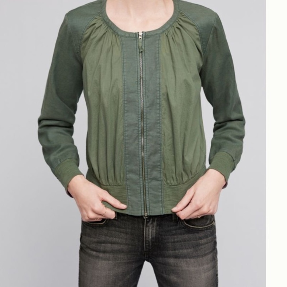 NWT Anthropologie Hilltop Bomber Jacket